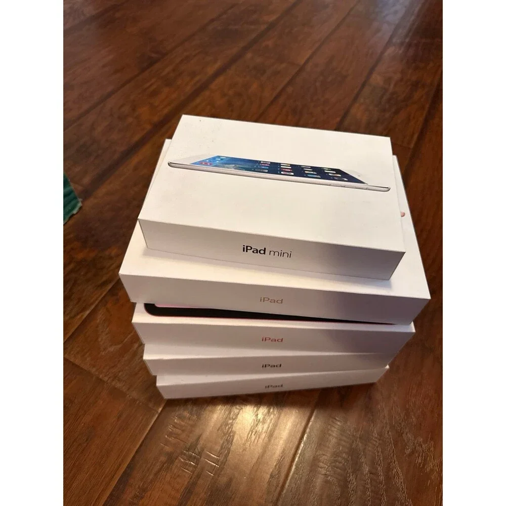 Genuine Apple iPad & iPad Mini Empty Boxes Lot of 5 w/ Original Inserts